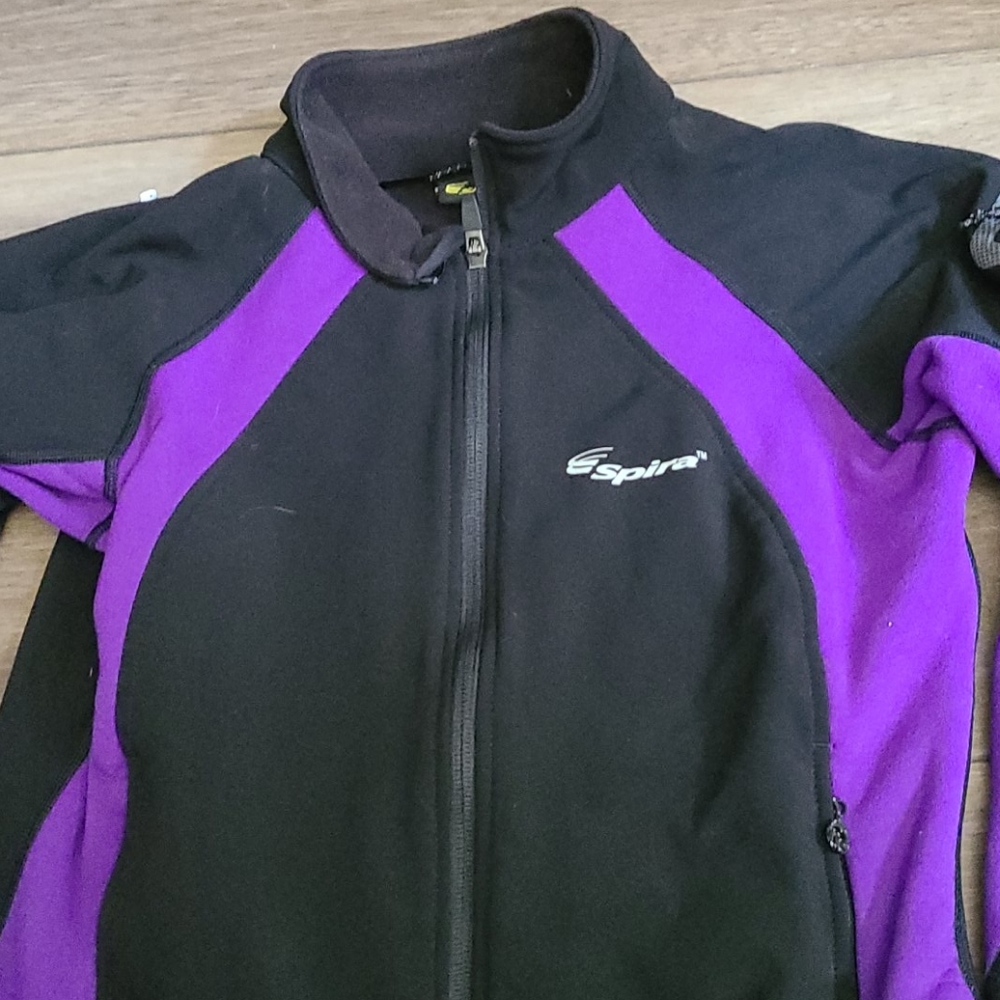 Black and Purple Women's small Spira Jacket